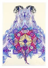 ANAHATA QUEEN: THE RED SKEIN LIMITED EDITION PRINT